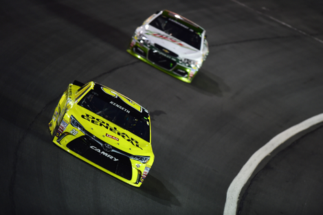 Matt Kenseth rolled around in the lead for a bit too long in the first segment. Photo credit: Jared C. Tilton/Stringer/Getty Images